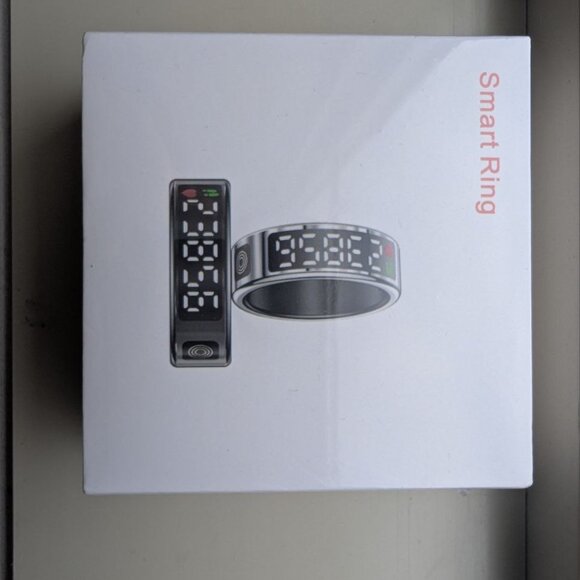 Smart Health Monitoring Ring, IP68 Smart Ring for Women, Men, a Variety of Sport - Picture 9 of 10